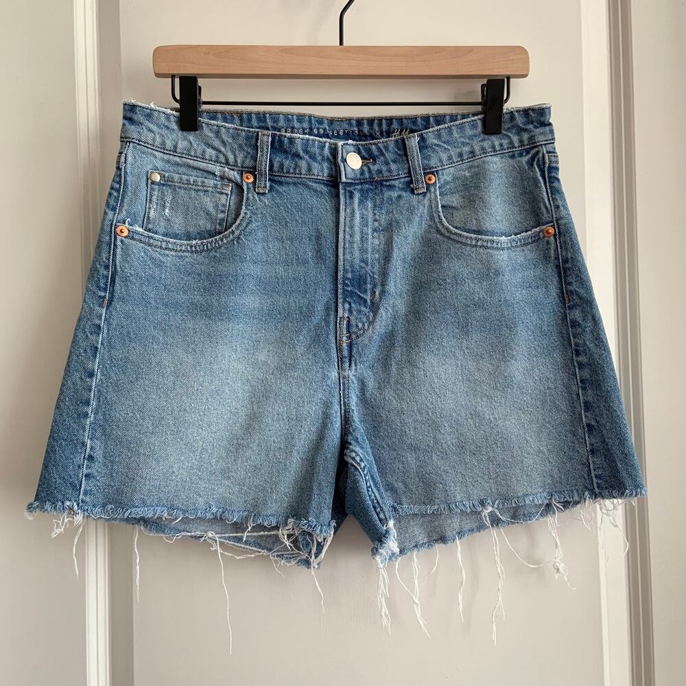 Brock Collection x H&M Size 10 Slim High Rise Raw Edge Shorts